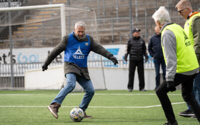 Prova på gåfotboll